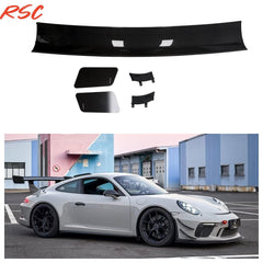 GT3 Style Dry Carbon Fiber Rear Spoiler for Porsche 911 991 GT3 2012-2019 Track Racing Wing