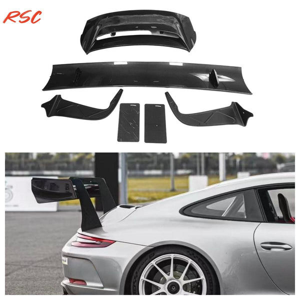 100% Dry Carbon Fiber Wing Rear Trunk Lid for Porsche 911 991 GT3 / GT3 RS Track Racing Rear Spoiler/wing Assembly 2014-2015