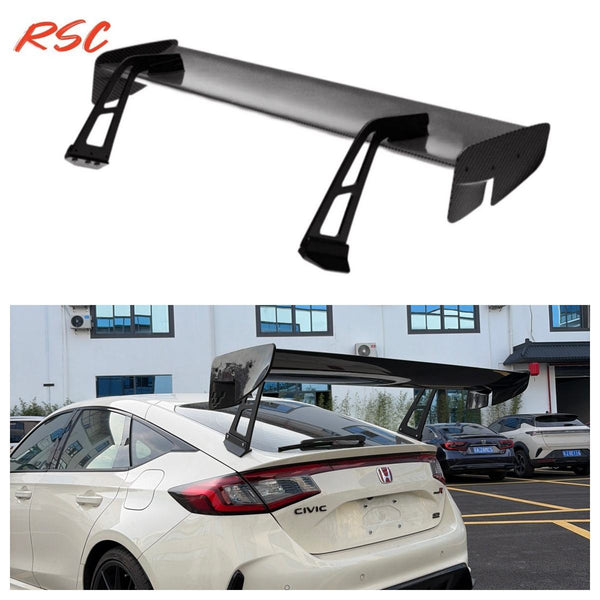 Dry Carbon Fiber Vulcan Alpha Style Racing Rear Wing for Honda Civic Type R FL5 Spoiler