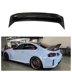 AN Style Dry Carbon Fiber Rear Spoiler Wing for bmw G87 M2 2 Series G42