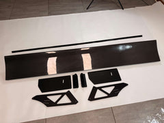 High Quality Dry Carbon Fiber AP Style Track Racing Rear Wing for honda Civic Type R FL5 2022+
