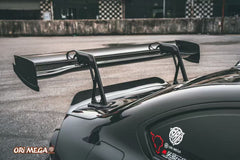 DRO Style Dry Carbon Fiber Rear Wing Spoiler for BMW G87 M2 G82 M4 Auto Racing Rear Trunk Spoiler Body Kit