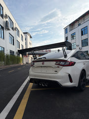 Dry Carbon Fiber Vulcan Alpha Style Racing Rear Wing for Honda Civic Type R FL5 Spoiler