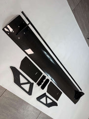 High Quality Dry Carbon Fiber AP Style Track Racing Rear Wing for honda Civic Type R FL5 2022+