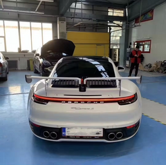 High Quality Carbon Fiber Rear Wing Rear Spoiler for Porsche 911 992 Perfect Fitment