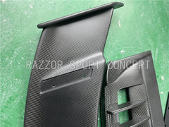 High Quality Dry Carbon Fiber Rear Wing GT3 Spoiler for 992 911 Carrera S Perfect Fiment