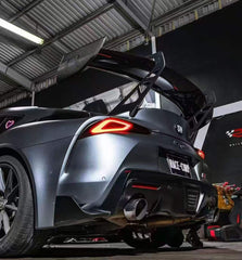 AR Style Dry Carbon Fiber Spoiler for Supra A90 MK5 High Downforce Car Rear Wing Body Kit