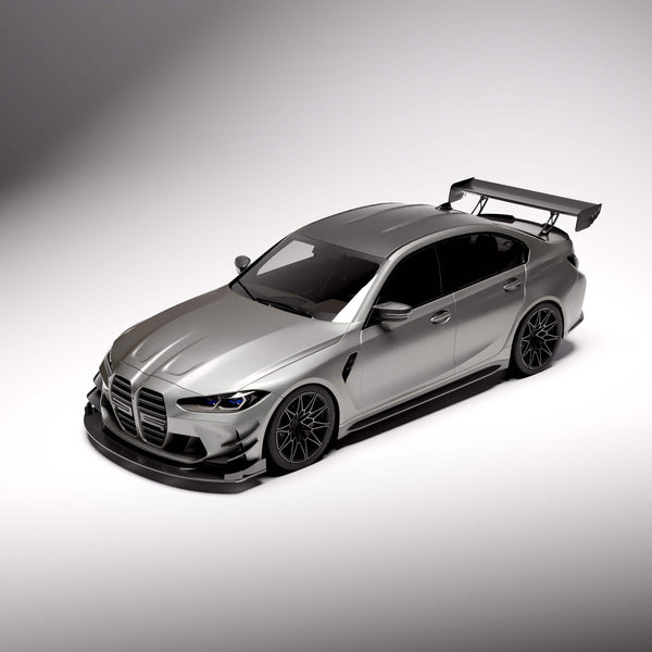 Dry Carbon Fiber Vulcan Alpha Style Track Racing Wing for G82 M4 G80 M3 High Downforce