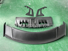 High Quality Dry Carbon Fiber Rear Wing GT3 Spoiler for 992 911 Carrera S Perfect Fiment