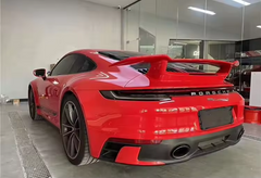 DM Style Carbon Fiber Rear Wing Car Spoiler for Porsche 992 911 2020