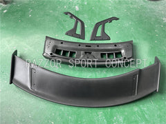 High Quality Dry Carbon Fiber Rear Wing GT3 Spoiler for 992 911 Carrera S Perfect Fiment