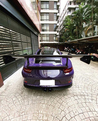 V1X RSC Design Carbon Fiber Rear Wing Spoiler for porsche 991 GT3RS GT2RS High Downforce Track Racing Wing