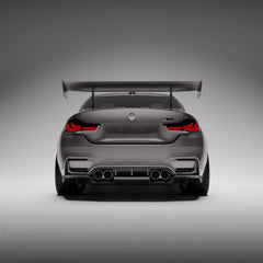 Dry Carbon Fiber Vulcan Alpha Style Track Racing Wing for G82 M4 G80 M3 High Downforce