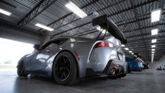 Verus UCW Style Dry Carbon Swan Neck GT Rear Wing For Toyota GR Supra A90 MK5
