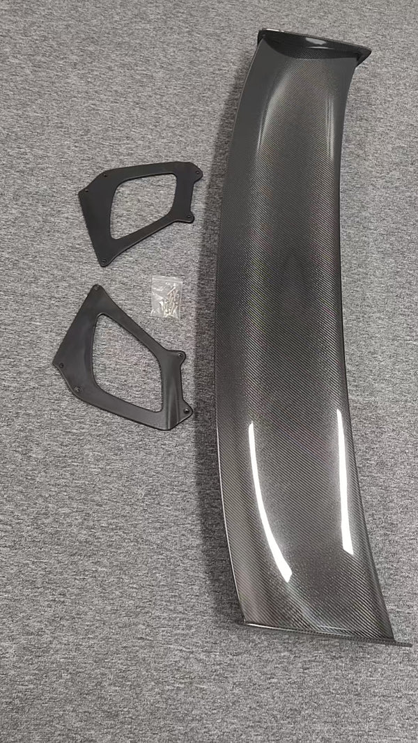 GT2RS Spoiler Carbon Fiber Rear Trunk Spoiler Wing for Porsche 911 991 Carerra Targe Turbo S Perfect Fitment