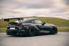 Verus UCW Style Dry Carbon Swan Neck GT Rear Wing For Toyota GR Supra A90 MK5