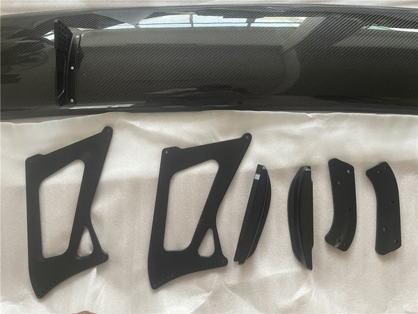 Verus UCW Style Dry Carbon Swan Neck GT Rear Wing For Toyota GR Supra A90 MK5