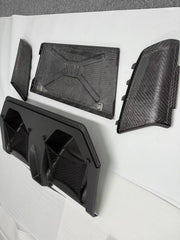 RSC Dry Carbon Fiber Back Seat Delete for BMW G82 M4 Track Racing Interior Replacement Kit