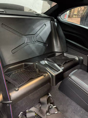 Prepreg Dry Carbon Fiber Rear Seat Delete Two Choices for BMW G87 M2 Racing Interior Trim Light Weight Rear Seat Delete Kit