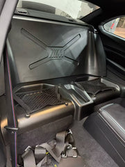 Prepreg Dry Carbon Fiber Rear Seat Delete Two Choices for BMW G87 M2 Racing Interior Trim Light Weight Rear Seat Delete Kit
