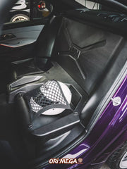 RSC Design Dry Carbon Fiber Back Seat Delete for BMW G80 M3 Lightweight Race Rear Seak Kit