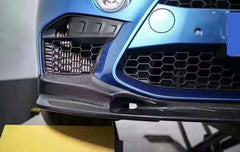 3D Style Carbon Fiber Front Lip for BMW F85 X5M F86 X6M Perfect Fitment