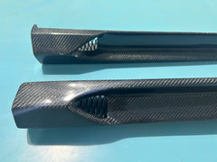 dry carbon fiber LARTE design side skirts for f96 x6m g06 x6 fitment 100%