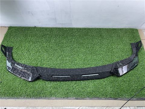 f96 x6m cfa dry carbon front splitter carbon fiber art forged carbon options