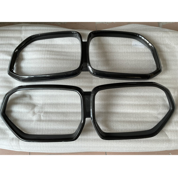 Dry carbon grille for F95 X5M LCI F96 X6M LCI perfect fitment guaranteed