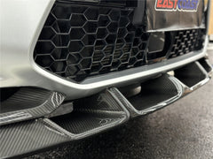 F96 X6M LARTE DESIGN DRY CARBON FRONT LIP PERFECT FITMENT