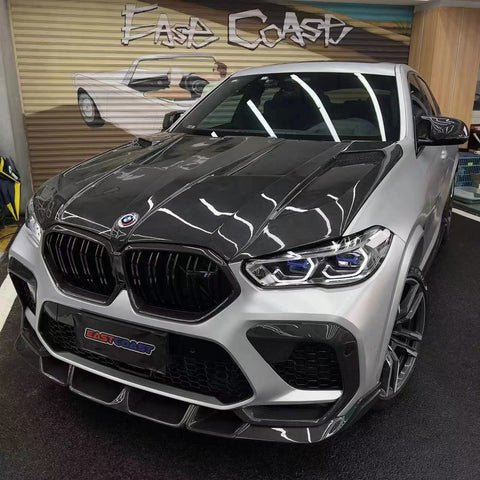 dry carbon fiber grille for BMW F96 X6M G06 X6 fitment 100%