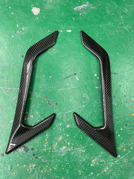 dry carbon fiber F96 X6M side fenders trims perfect fitment in stock