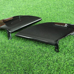 Dry carbon replacement mirror caps for Ferrari superfast 812