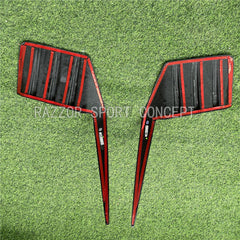 G87 M2 rear bumper dry carbon fiber MP trims
