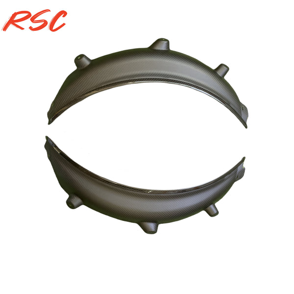 Prepreg dry carbon fiber rear flare trims for G80 M3 G82 M4