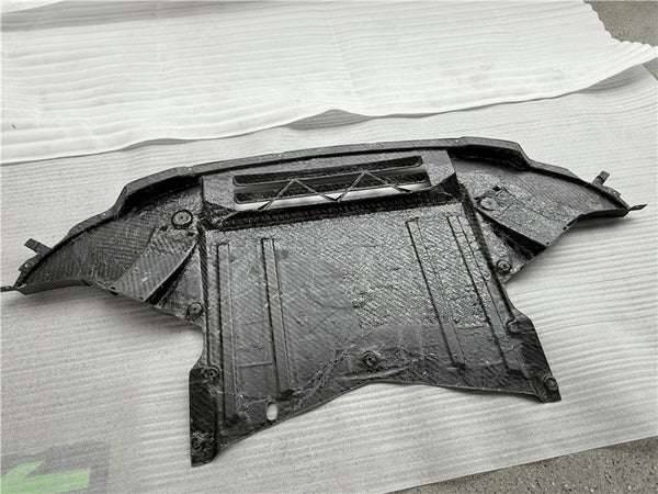 Dry Carbon Fiber Skid Plate - BMW M6 F12 F06 F13