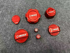G80 M3 G82 M4 G87 M2 VERUS aluminum oil caps