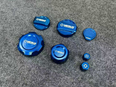 G80 M3 G82 M4 G87 M2 VERUS aluminum oil caps