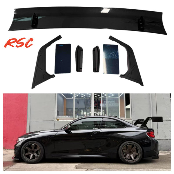 VERUS Style Dry Carbon Fiber High‑Mount GT Rear Wing Spoiler For BMW F87 M2 M2C
