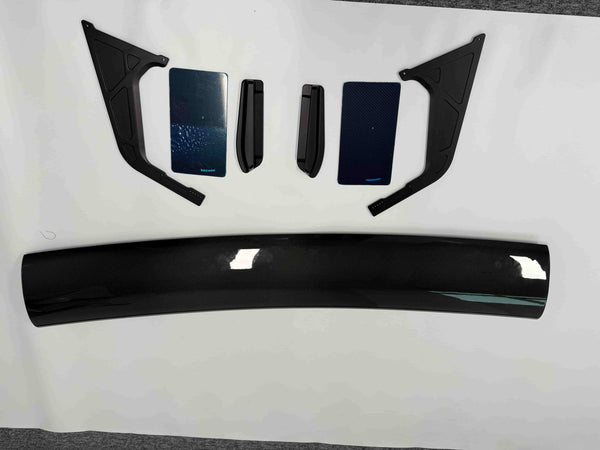 VERUS UCW Style Dry Carbon Fiber High‑Mount GT Rear Wing Spoiler For BMW G87 M2 g42 m240