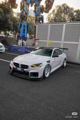 VERUS UCW Style Dry Carbon Fiber High‑Mount GT Rear Wing Spoiler For BMW G87 M2 g42 m240