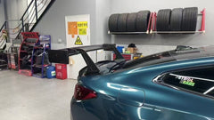 VERUS UCW Style Dry Carbon Fiber High‑Mount GT Rear Wing Spoiler For BMW G82 M4