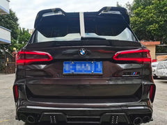 RSC Design Dry Carbon Fiber Roof Spoiler in Prepreg Carbon F95 X5M Carbon Top Wing