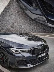 Carbon Fiber MP Front Lip for G30 LCI Front Bumper Splitter Perfect Fitment
