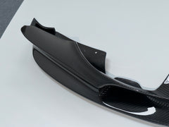 3D Style Carbon Fiber Front Lip for BMW F85 X5M F86 X6M Perfect Fitment