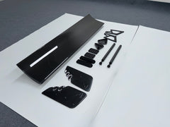 VULCAN ALPHA Style Dry Carbon Fiber Track Racing Wing Trunk Lid Support Struts for BMW G87 M2