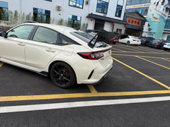 Vulcan alpha dry carbon rear wing spoiler for civic type-R FL5