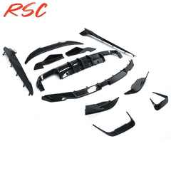 Carbon Fibre Aero Kit For BMW F91/F92/F93 M8, Includes Front Splitter, Front Bumper Corners, Side Skirts, Rear Diffuser & Spoiler