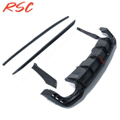 Carbon Fiber Side Skirts Rear Diffuser Rear Bumper Lip for AUDI RS5 B9.52020-2025