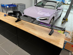 Dry carbon fiber racing wing GT4 style spoiler for G82 M4 G80 M3 G87 M2